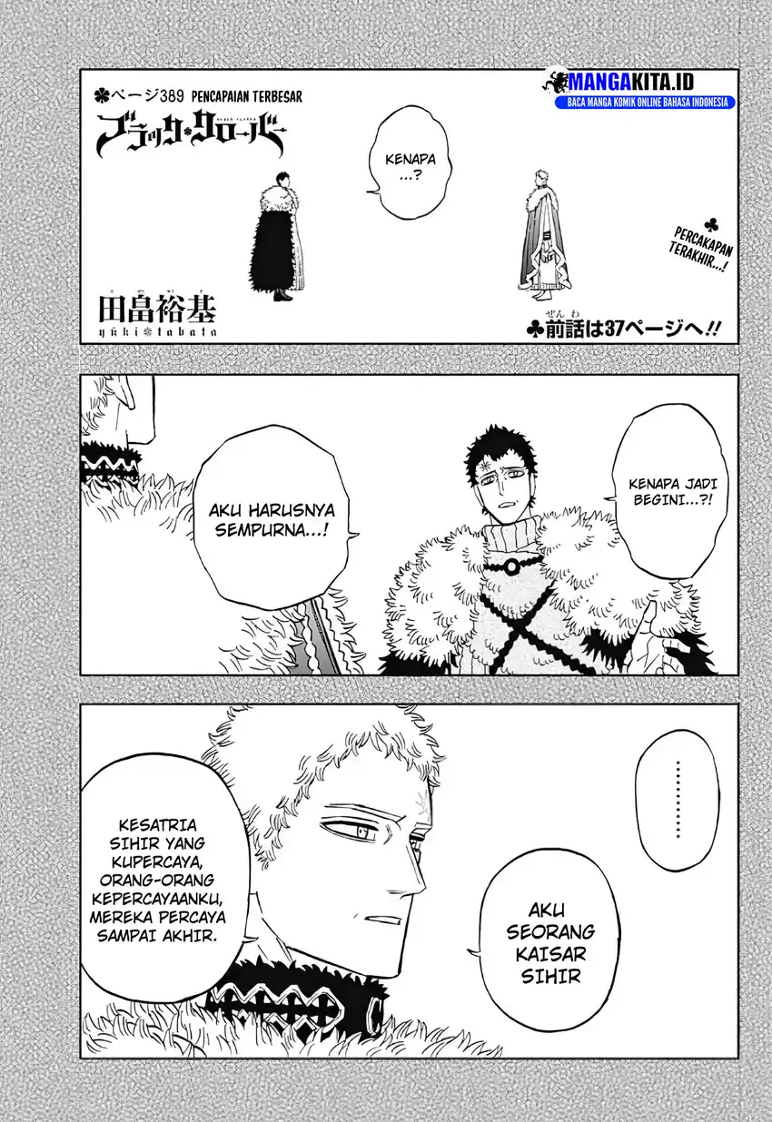 Baca Black Clover - Chapter 389 halaman 2