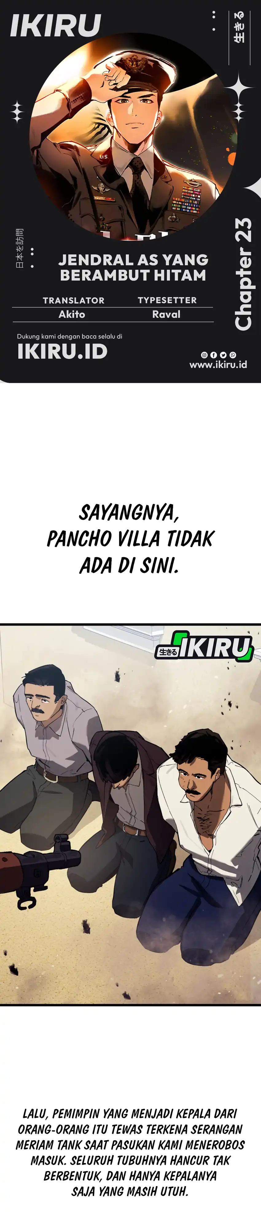 Baca Black-Haired US Army General - Chapter 23 halaman 1