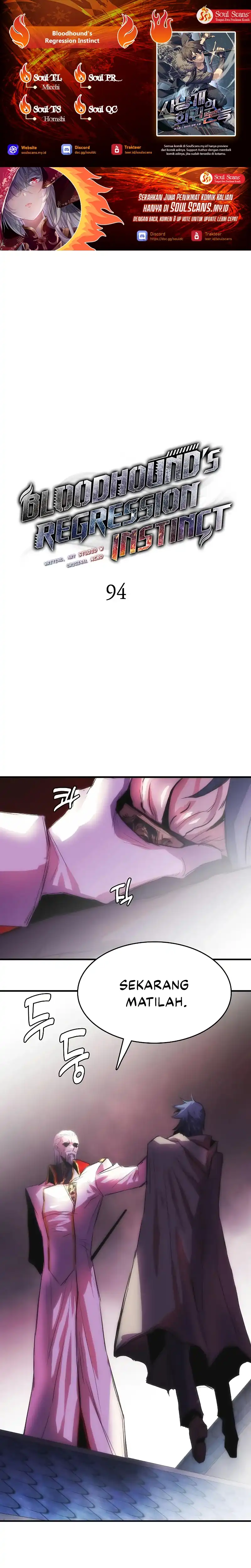 Baca Bloodhound's Regression Instinct - Chapter 94 halaman 1