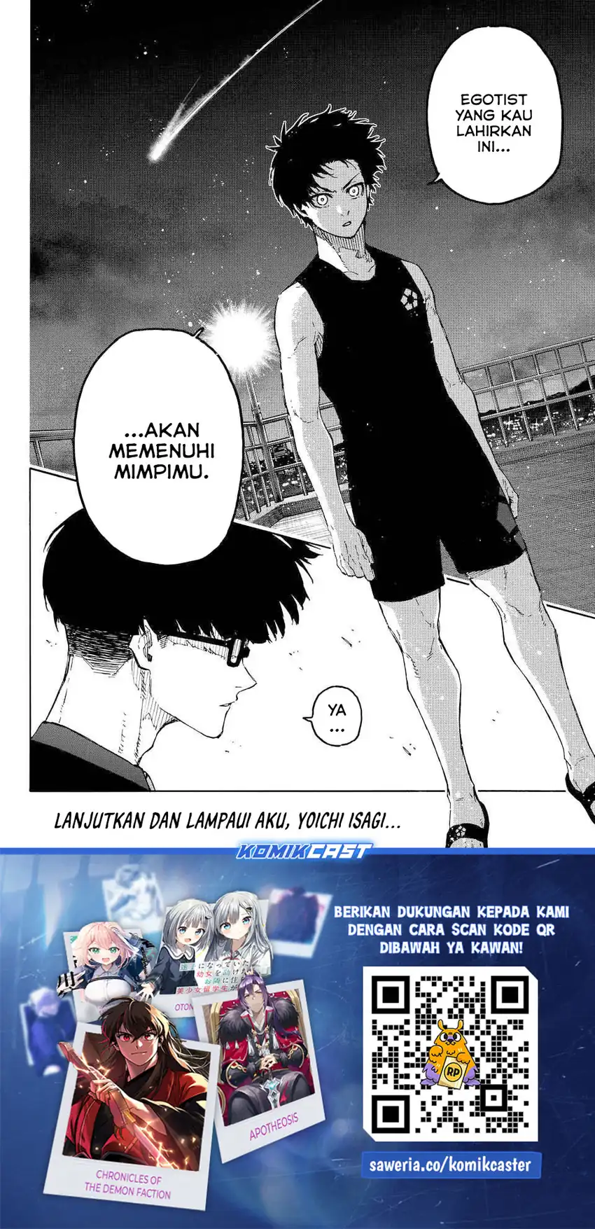 Baca Blue Lock - Chapter 328 halaman 19
