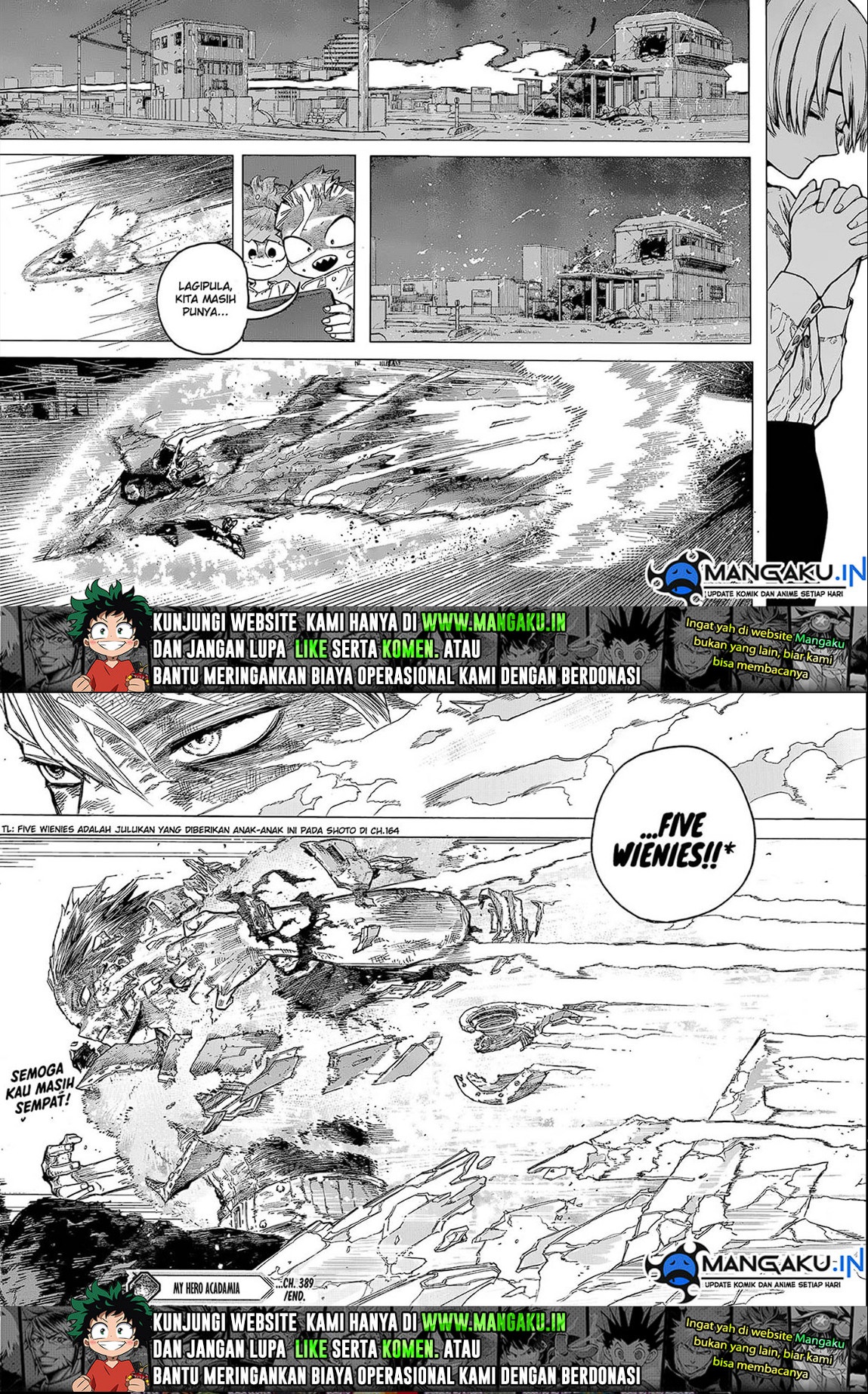 Boku No Hero Academia Chapter 389 – Kiryuu ID