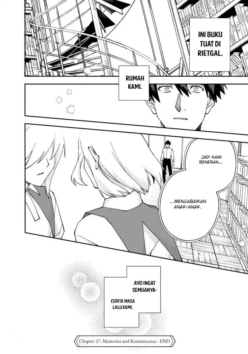 Baca Boku no kawai musume wa futago no kenja ~tokugi ga debafu no teihen kuro madoushi, sodateta futago no musume ga S rank no dai kenja ni natte shimau~ - Chapter 27 halaman 29