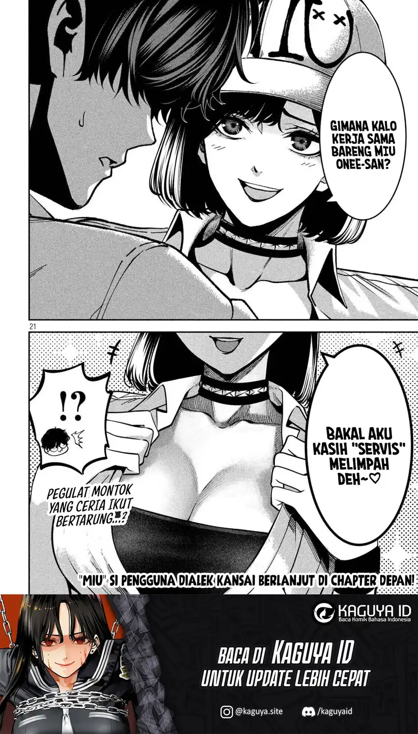 Baca Bouryoku Banzai - Chapter 43 halaman 22