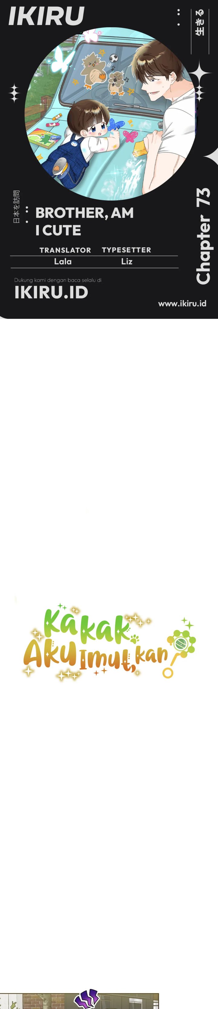 Baca Komik Brother, Am I Cute? Chapter 73 halaman 1