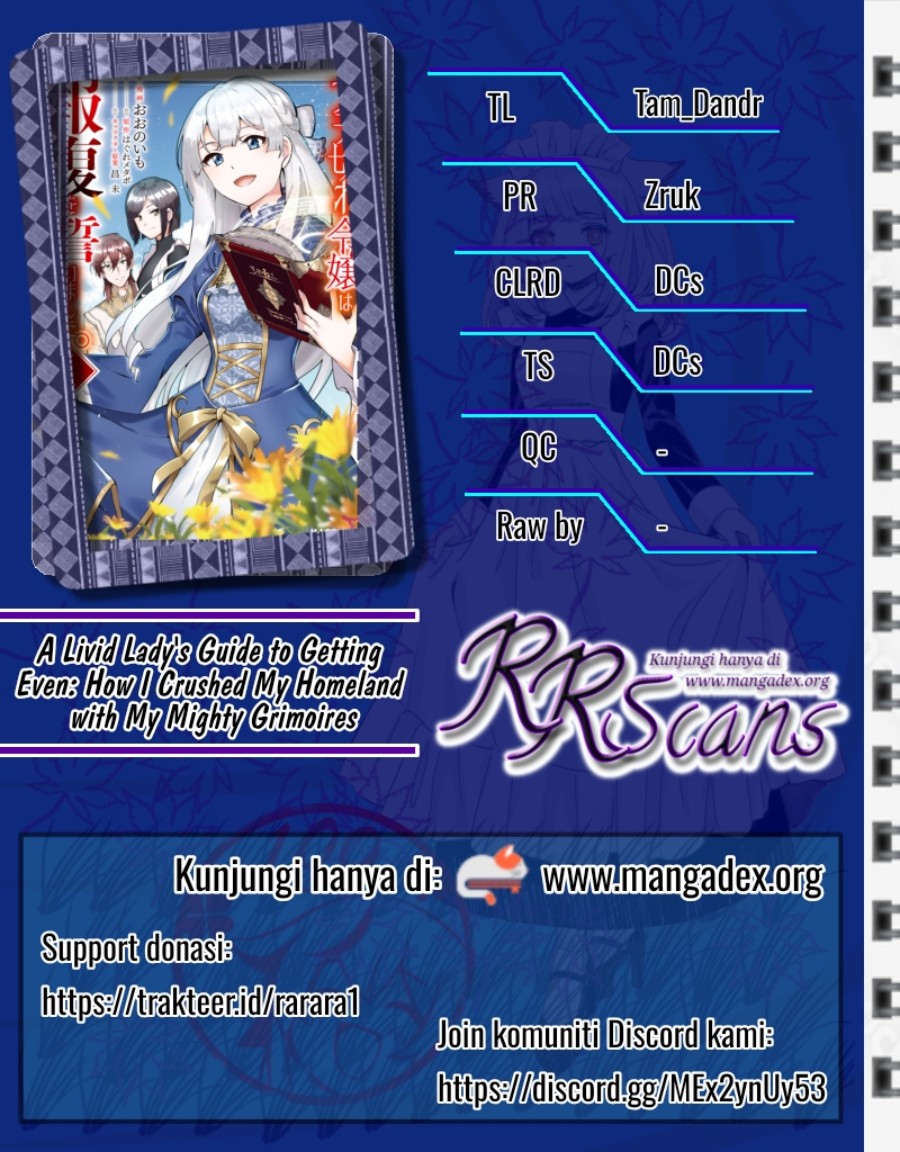 Komik Buchigire Reijou wa Houfuku wo Chikaimashita. ~Madousho no Chikara de Sokoku wo Tataki Tsubushimasu~ Chapter 01 Bahasa Indonesia page 2