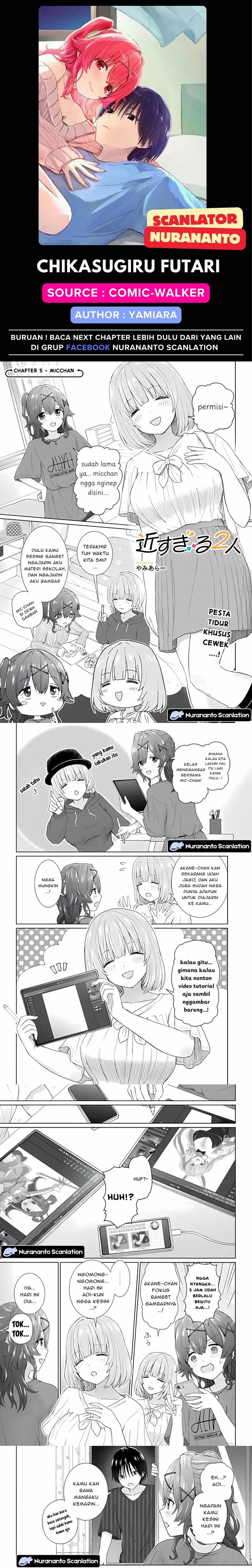 Baca Chikasugiru Futari - Chapter 5 halaman 1