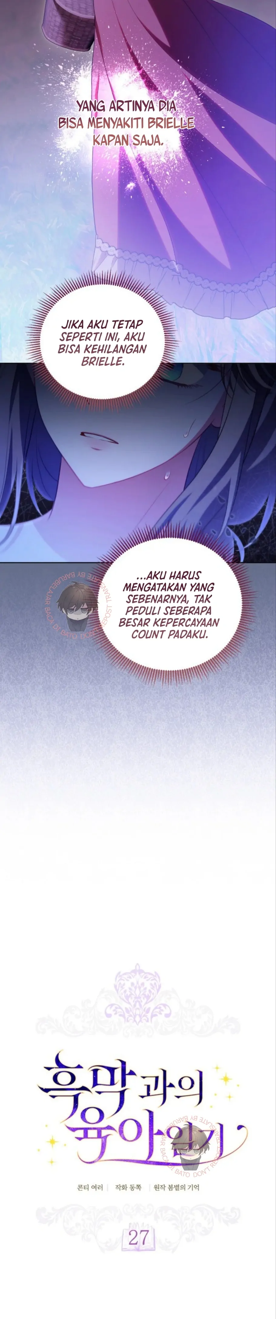 Baca Childcare Diary With the Villain - Chapter 27 halaman 3