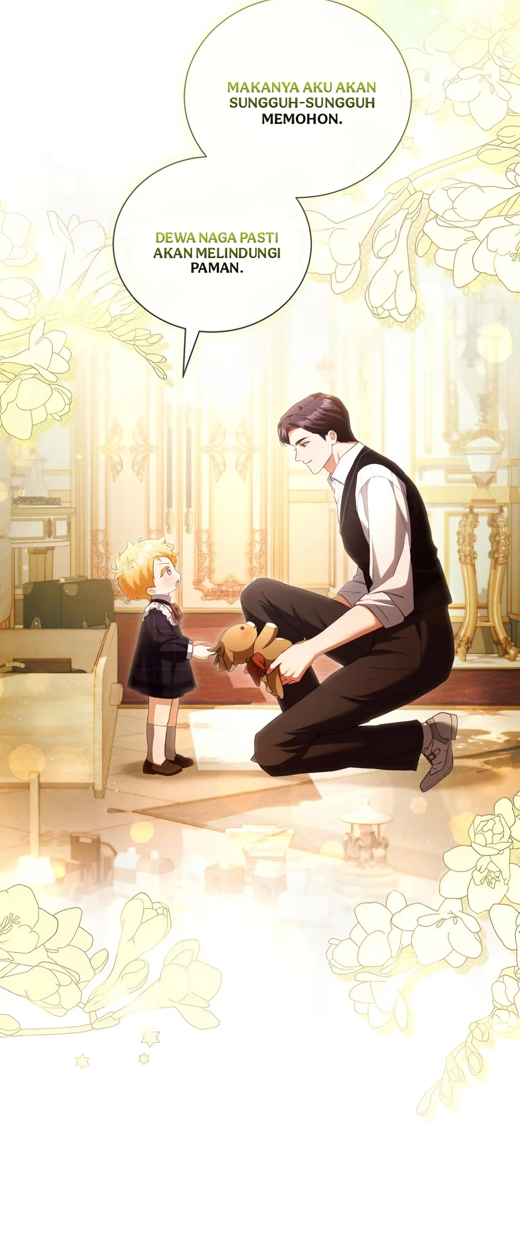 Baca Childcare Diary With the Villain - Chapter 54 halaman 43