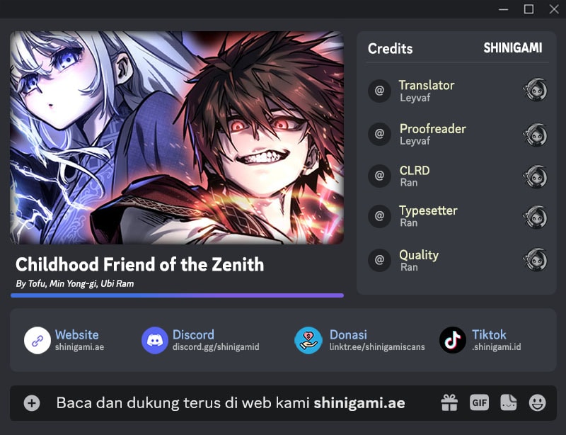 Baca Childhood Friend Of The Zenith - Chapter 95 halaman 1