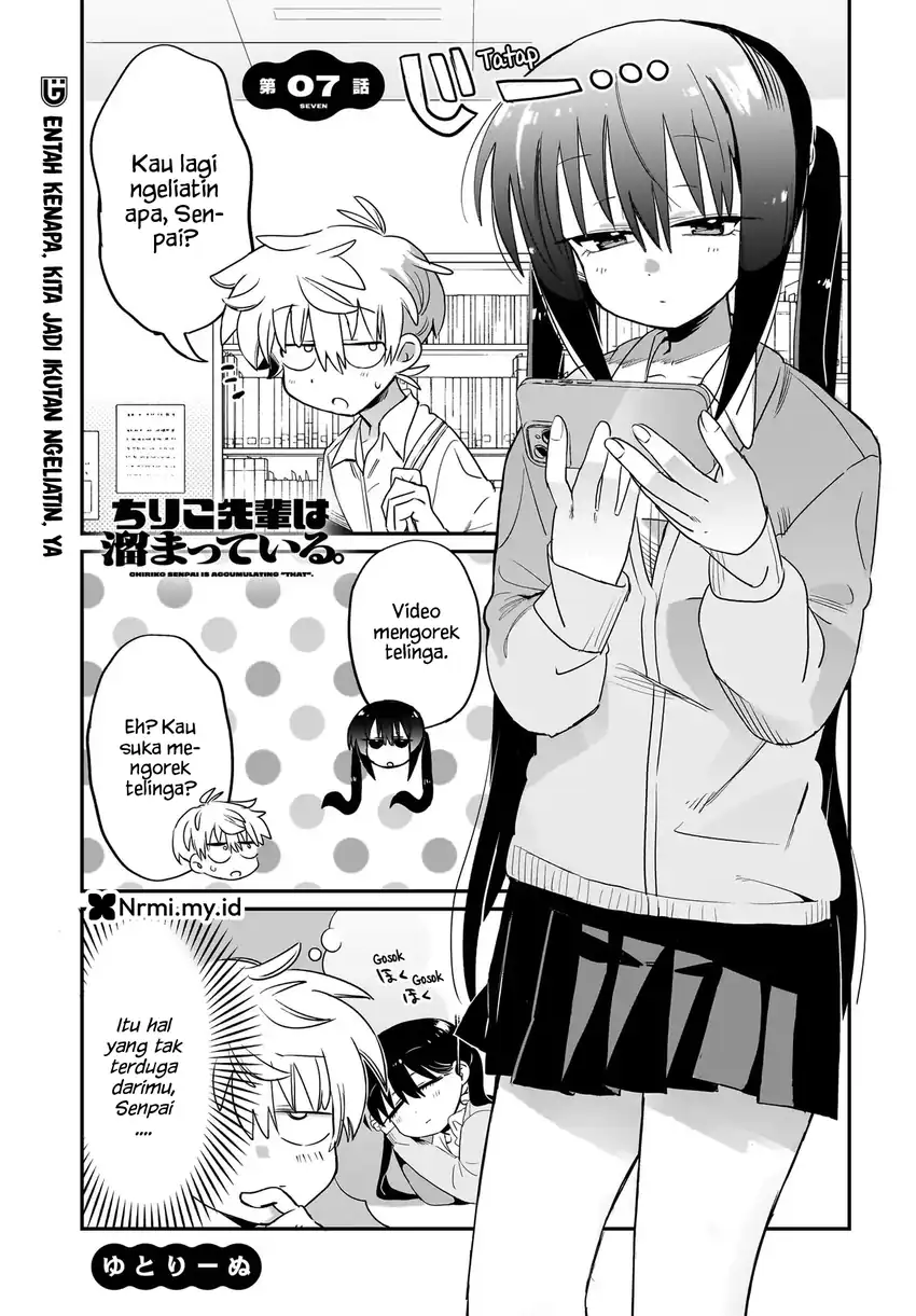 Baca Chiriko Senpai Is Accumulating “That”. Chapter 07 - Halaman 1 Baca Chiriko Senpai Is Accumulating “That”. - Chapter 07 halaman 1
