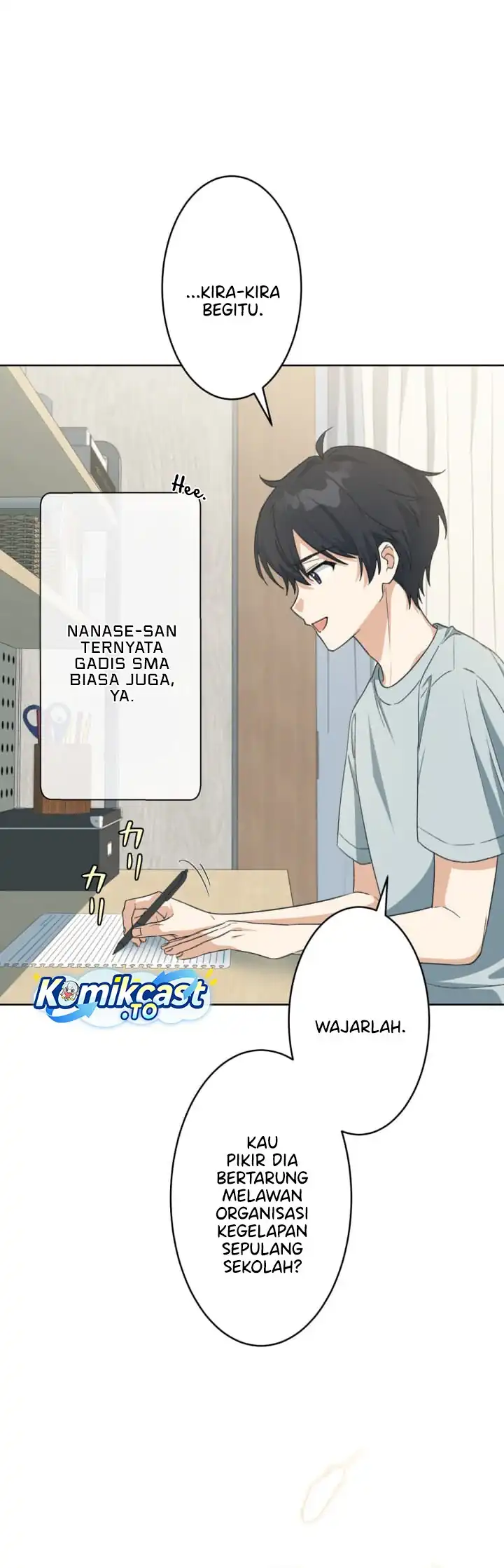 Baca Chitose-kun wa Ramune Bin no Naka (Webtoon) - Chapter 09 halaman 15