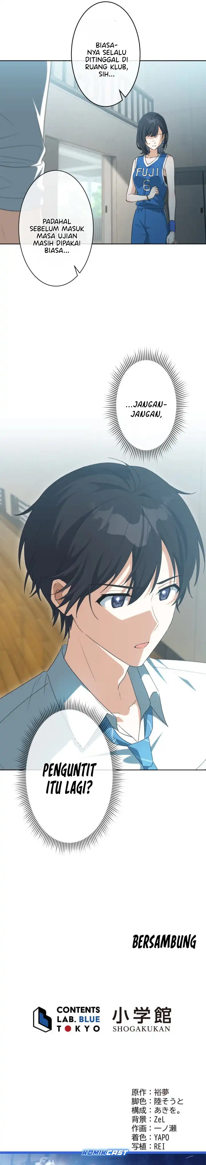 Baca Chitose-kun wa Ramune Bin no Naka (Webtoon) - Chapter 09 halaman 32