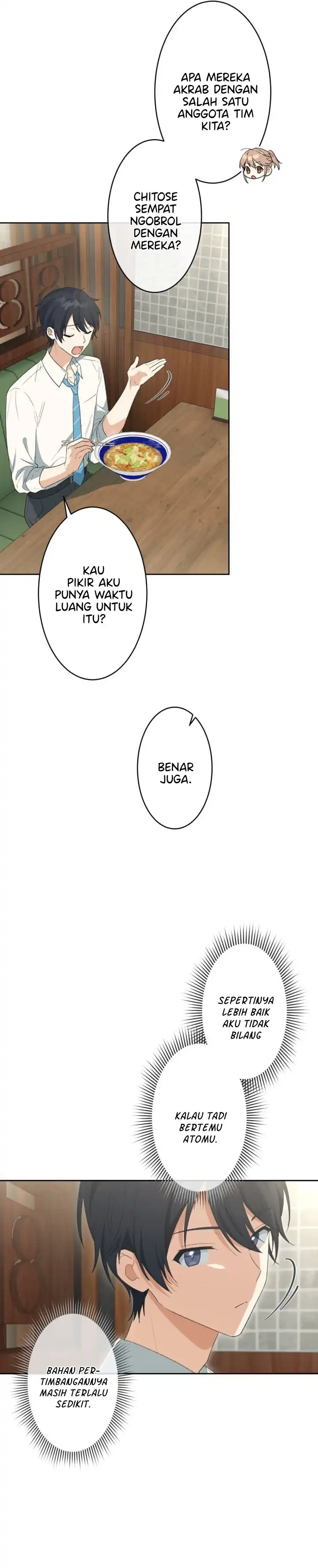Baca Chitose-kun wa Ramune Bin no Naka (Webtoon) - Chapter 11 halaman 14