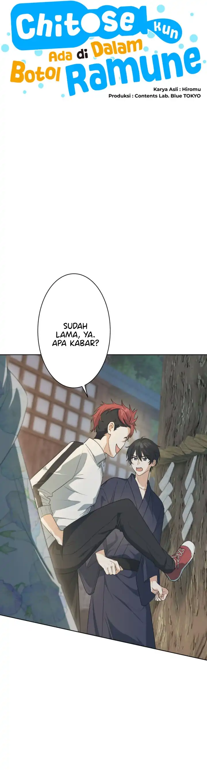 Baca Chitose-kun wa Ramune Bin no Naka (Webtoon) - Chapter 12 halaman 9