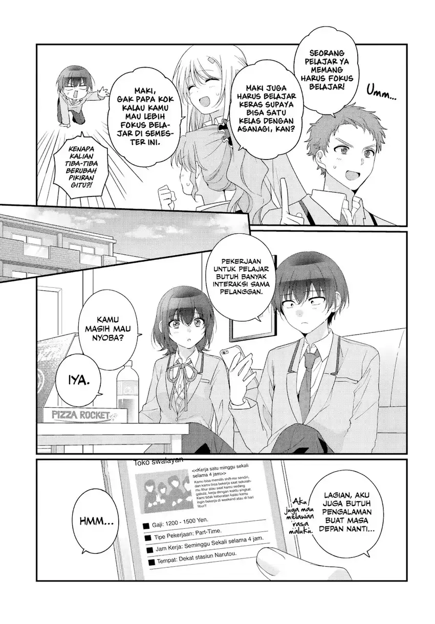 Baca Class de 2 Banme ni Kawaii Onna no Ko to Tomodachi ni Natta - Chapter 37 halaman 10