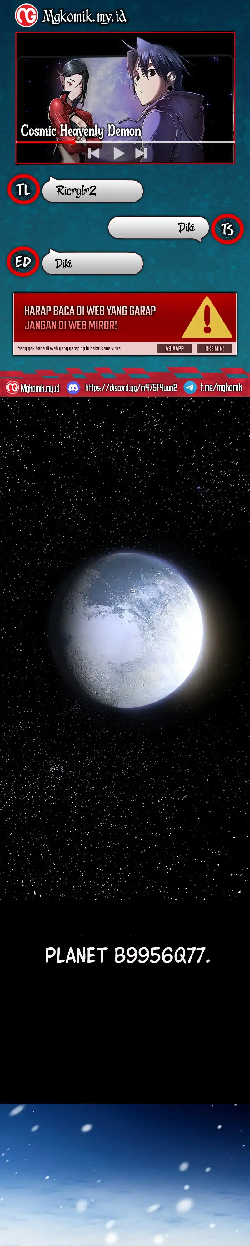 Baca Cosmic Heavenly Demon 3077 - Chapter 66 halaman 1