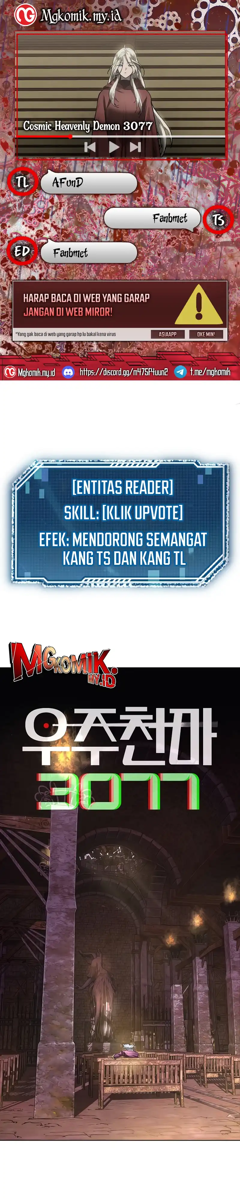 Baca Cosmic Heavenly Demon 3077 - Chapter 67 halaman 1