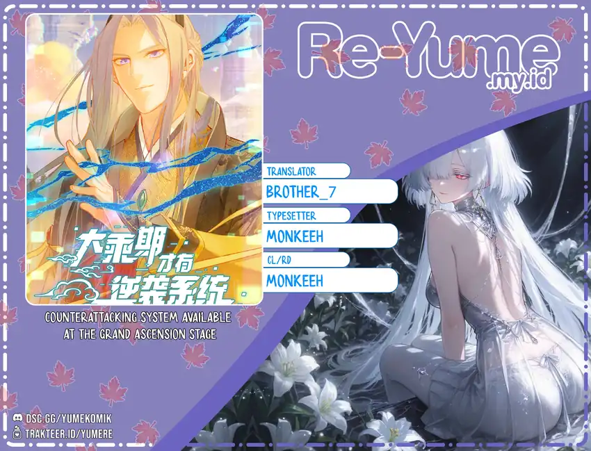 Baca Counterattacking System Available At The Grand Ascension Stage - Chapter 58 halaman 1