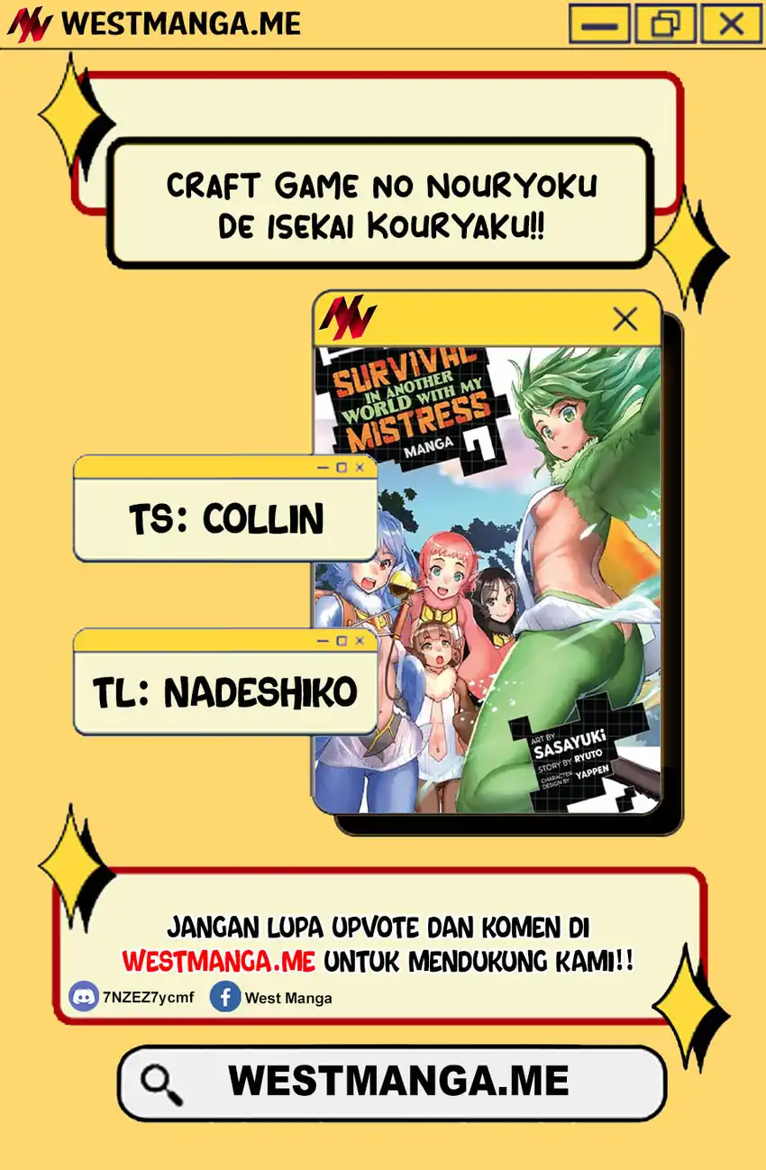 Baca Craft Game no Nouryoku de Isekai Kouryaku!! - Chapter 55 halaman 3