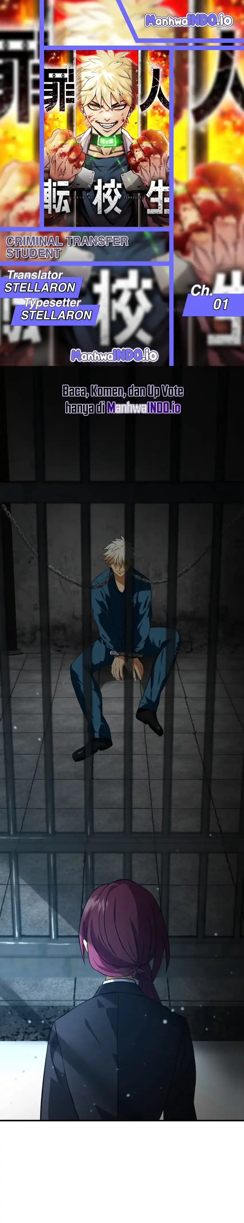 Baca Criminal Transfer Student - Chapter 01 halaman 1