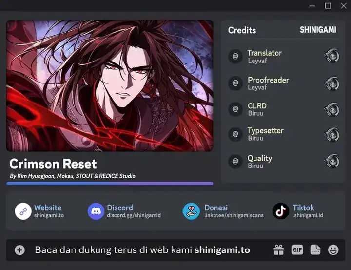 Baca Crimson Reset - Chapter 02 halaman 1