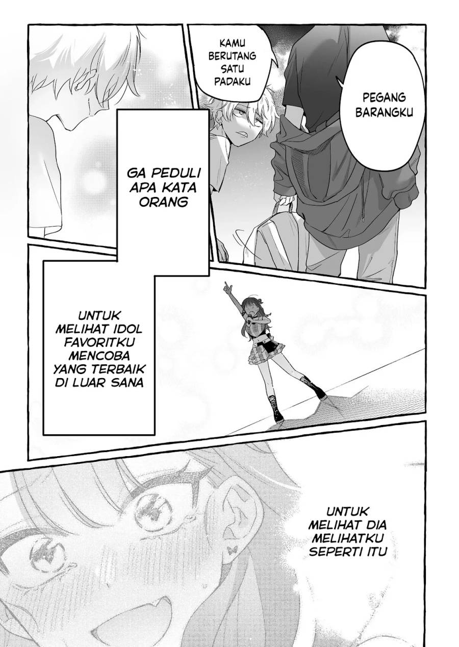 Baca Damedol to Sekai ni Hitori Dake no Fan (Serialization) - Chapter 25 halaman 20