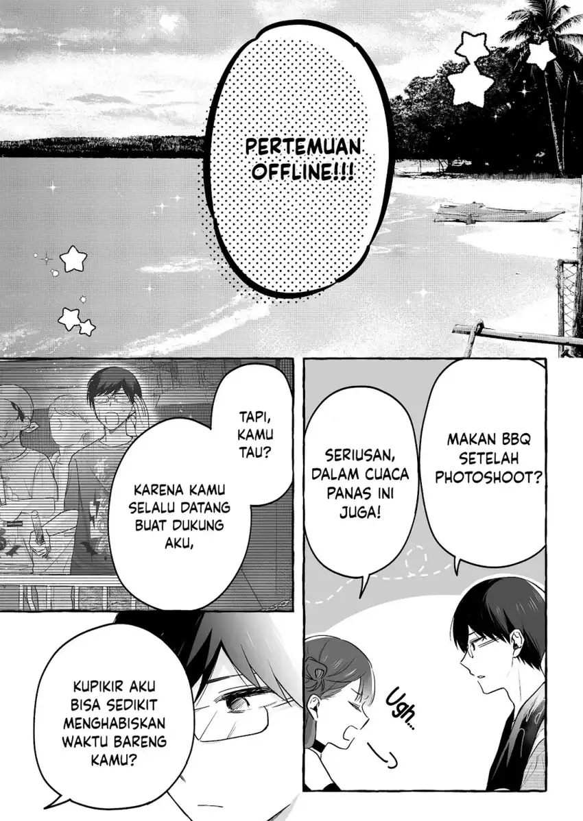 Baca Damedol to Sekai ni Hitori Dake no Fan (Serialization) - Chapter 31 halaman 8