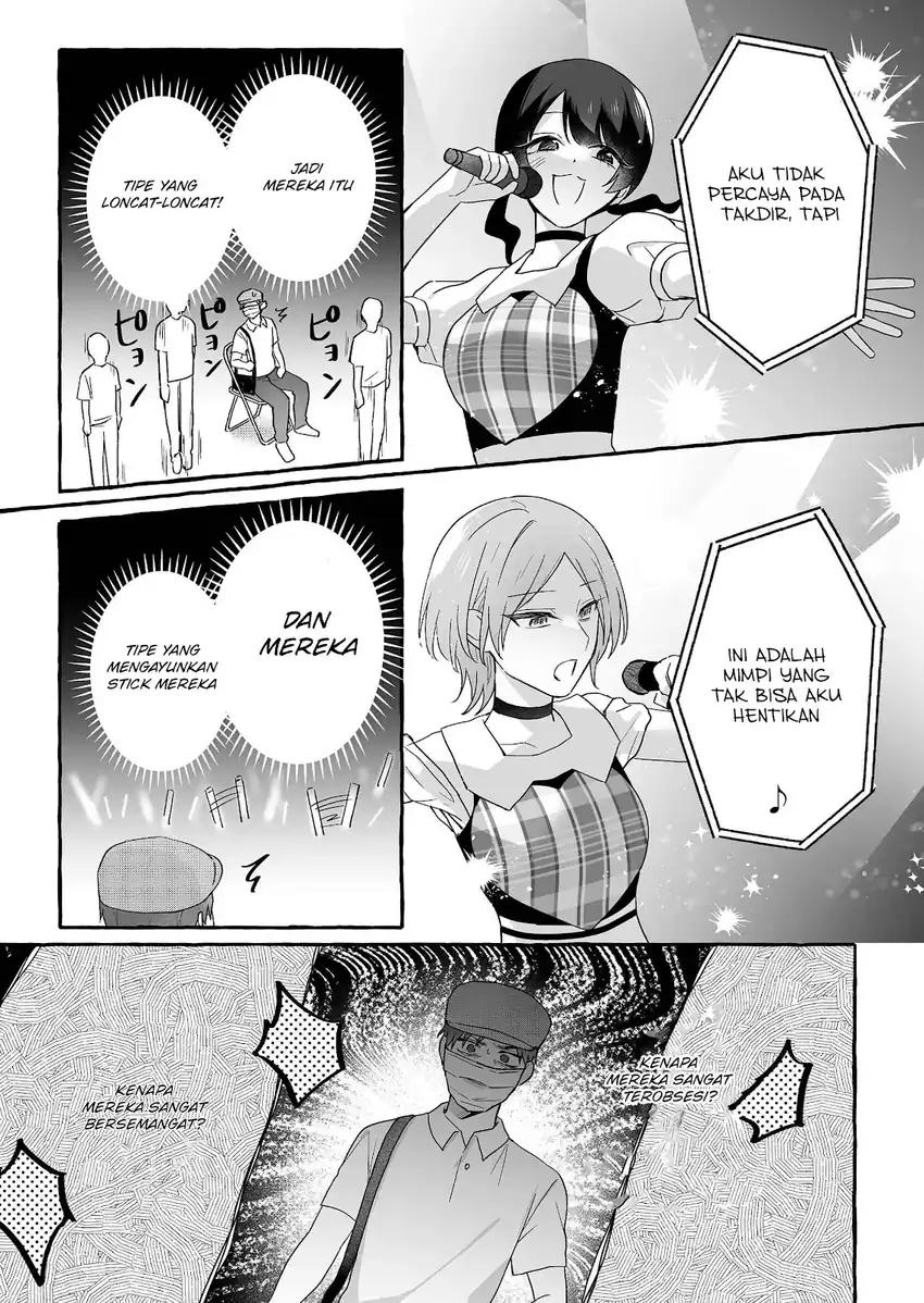 Baca Damedol to Sekai ni Hitori Dake no Fan (Serialization) - Chapter 38 halaman 8