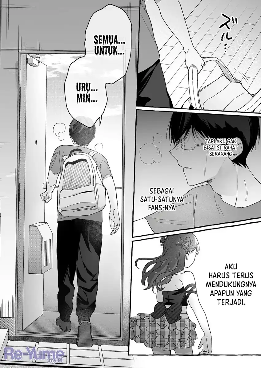 Baca Damedol to Sekai ni Hitori Dake no Fan (Serialization) - Chapter 40 halaman 11
