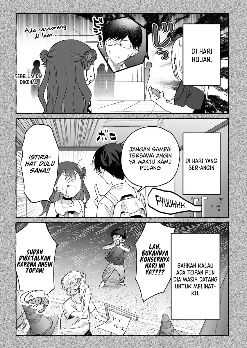 Baca Damedol to Sekai ni Hitori Dake no Fan (Serialization) - Chapter 41 halaman 4