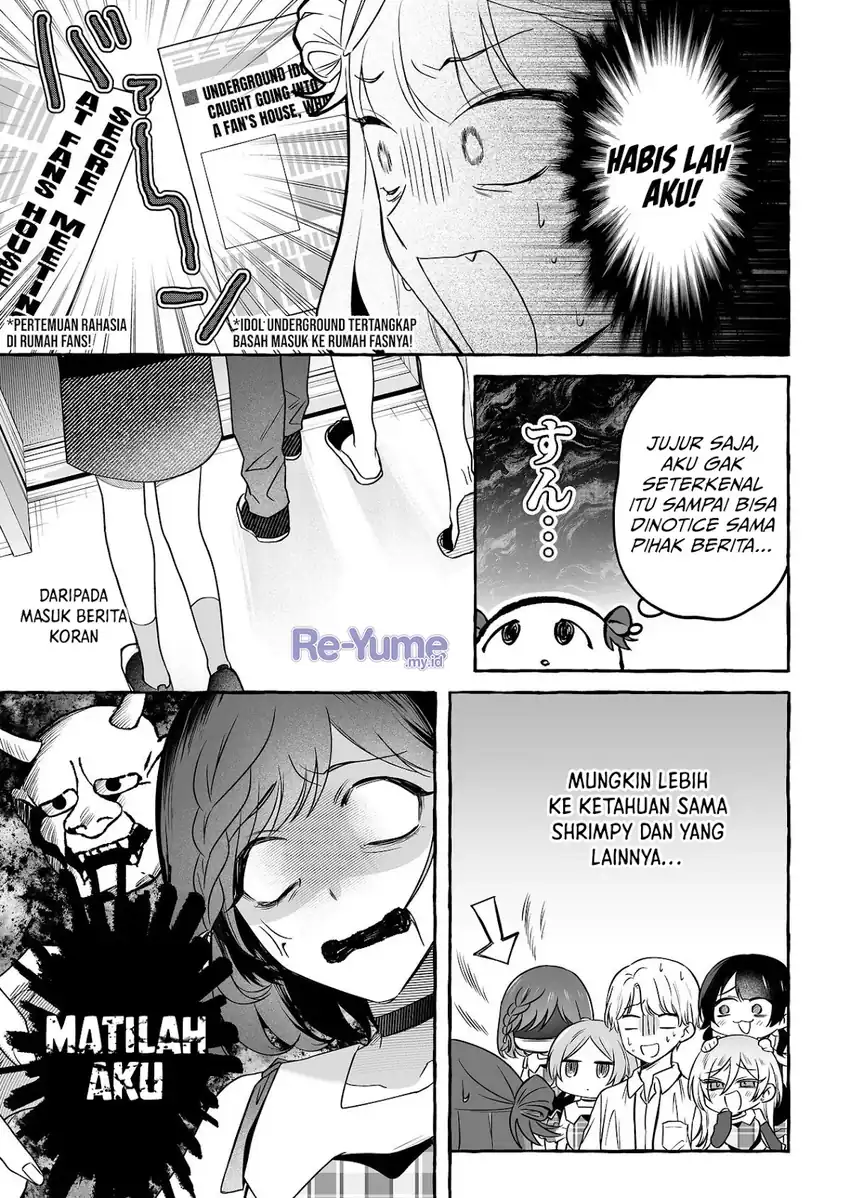 Baca Damedol to Sekai ni Hitori Dake no Fan (Serialization) - Chapter 43 halaman 6