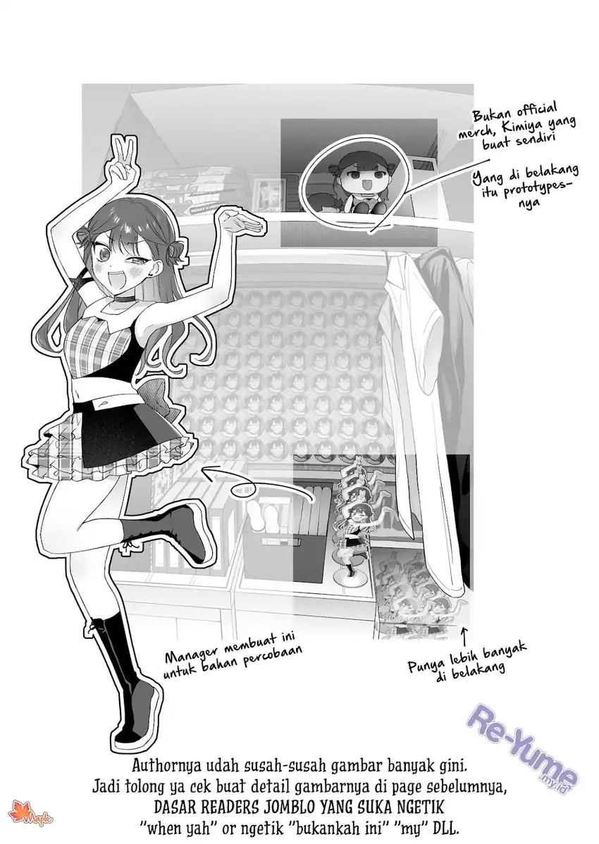 Baca Damedol to Sekai ni Hitori Dake no Fan (Serialization) - Chapter 44 halaman 20