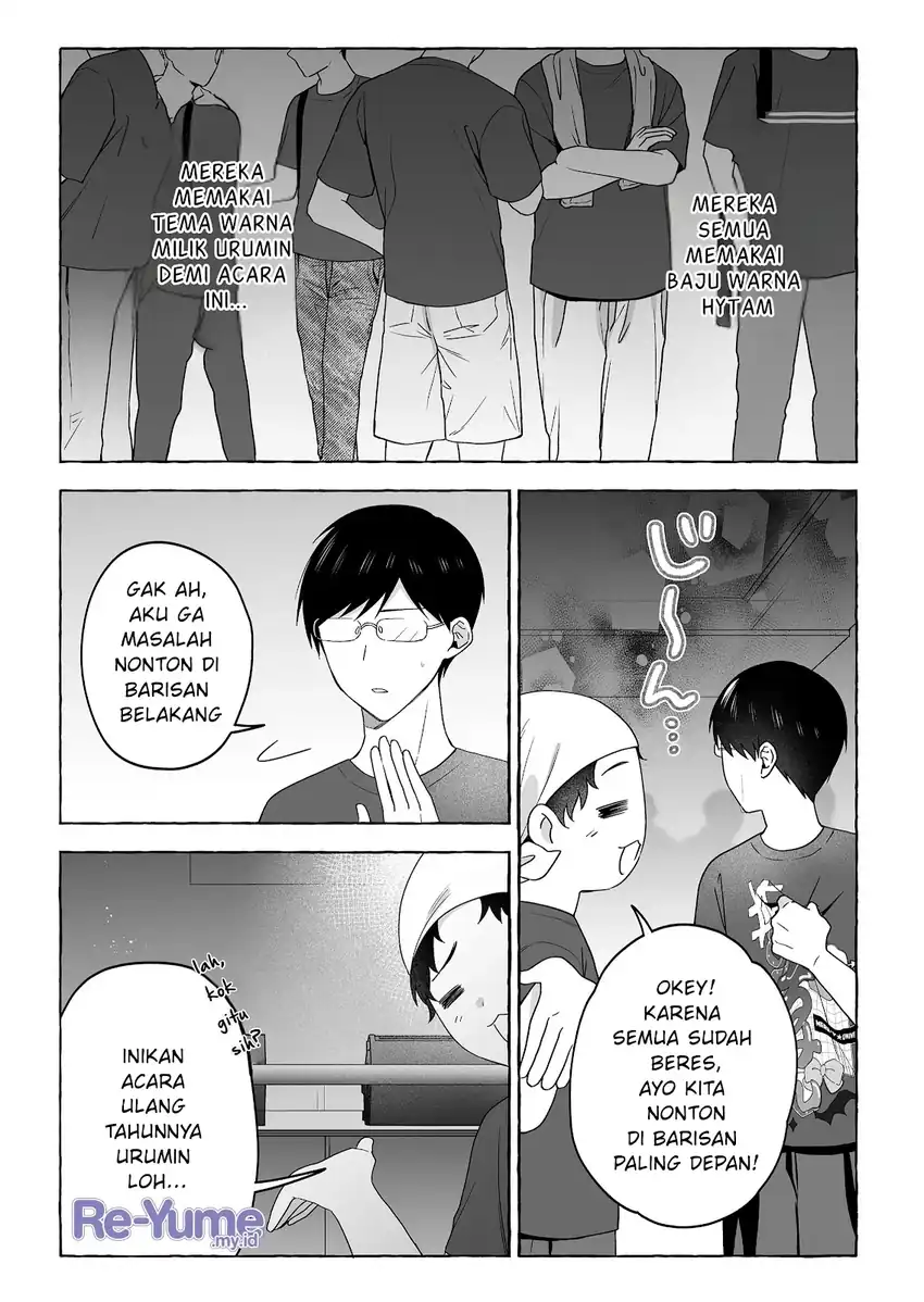 Baca Damedol to Sekai ni Hitori Dake no Fan (Serialization) - Chapter 50 halaman 10