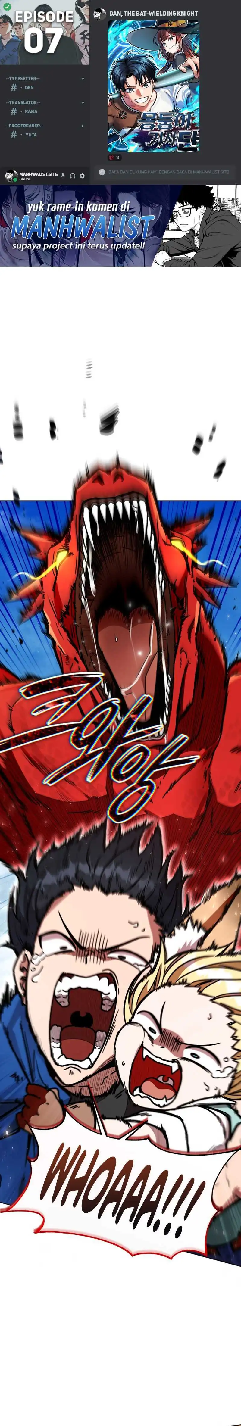 Baca Dan, the Bat-Wielding Knight - Chapter 07 halaman 1