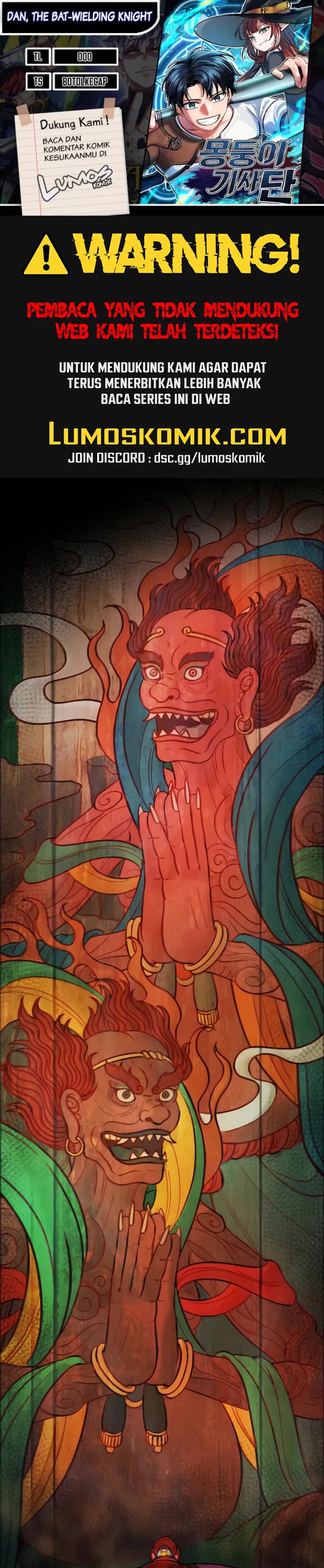 Baca Dan, the Bat-Wielding Knight - Chapter 1 halaman 1