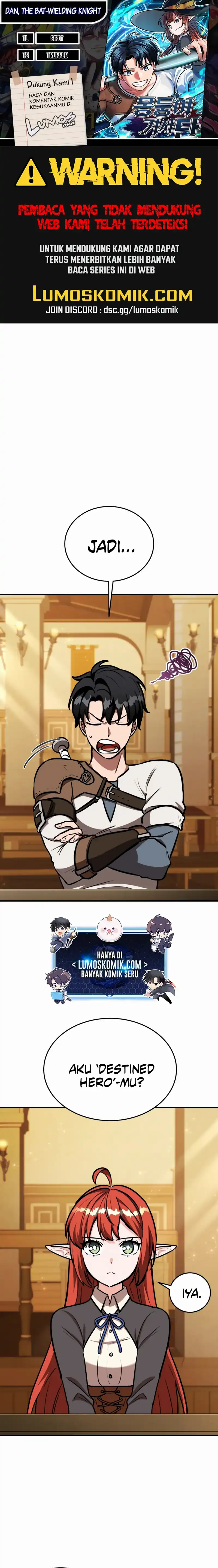 Baca Dan, the Bat-Wielding Knight - Chapter 15 halaman 1