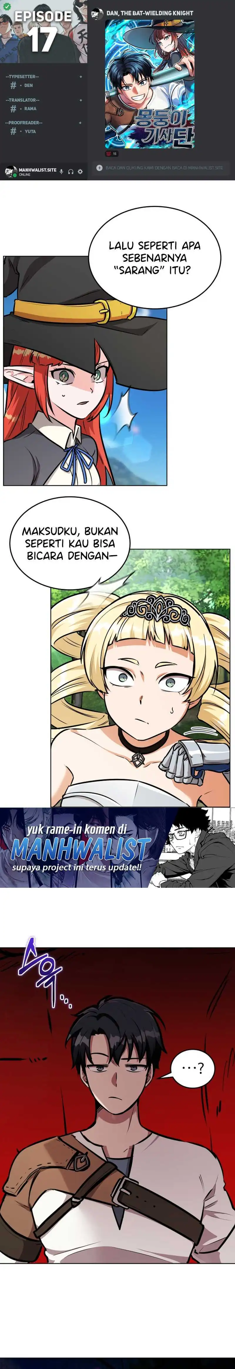 Baca Dan, the Bat-Wielding Knight - Chapter 17 halaman 1