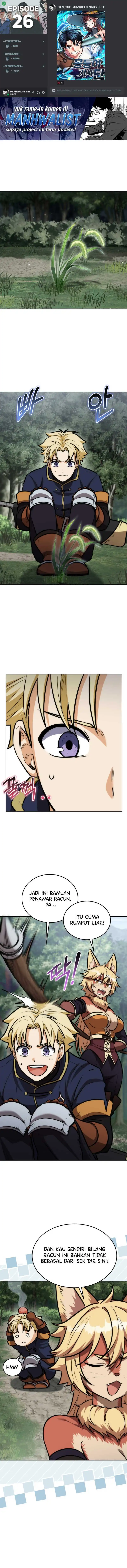 Baca Dan, the Bat-Wielding Knight - Chapter 26 halaman 1