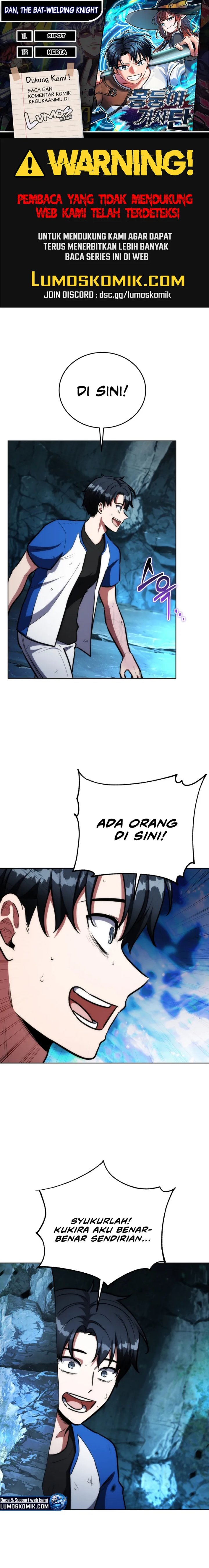 Baca Dan, the Bat-Wielding Knight - Chapter 3 halaman 1
