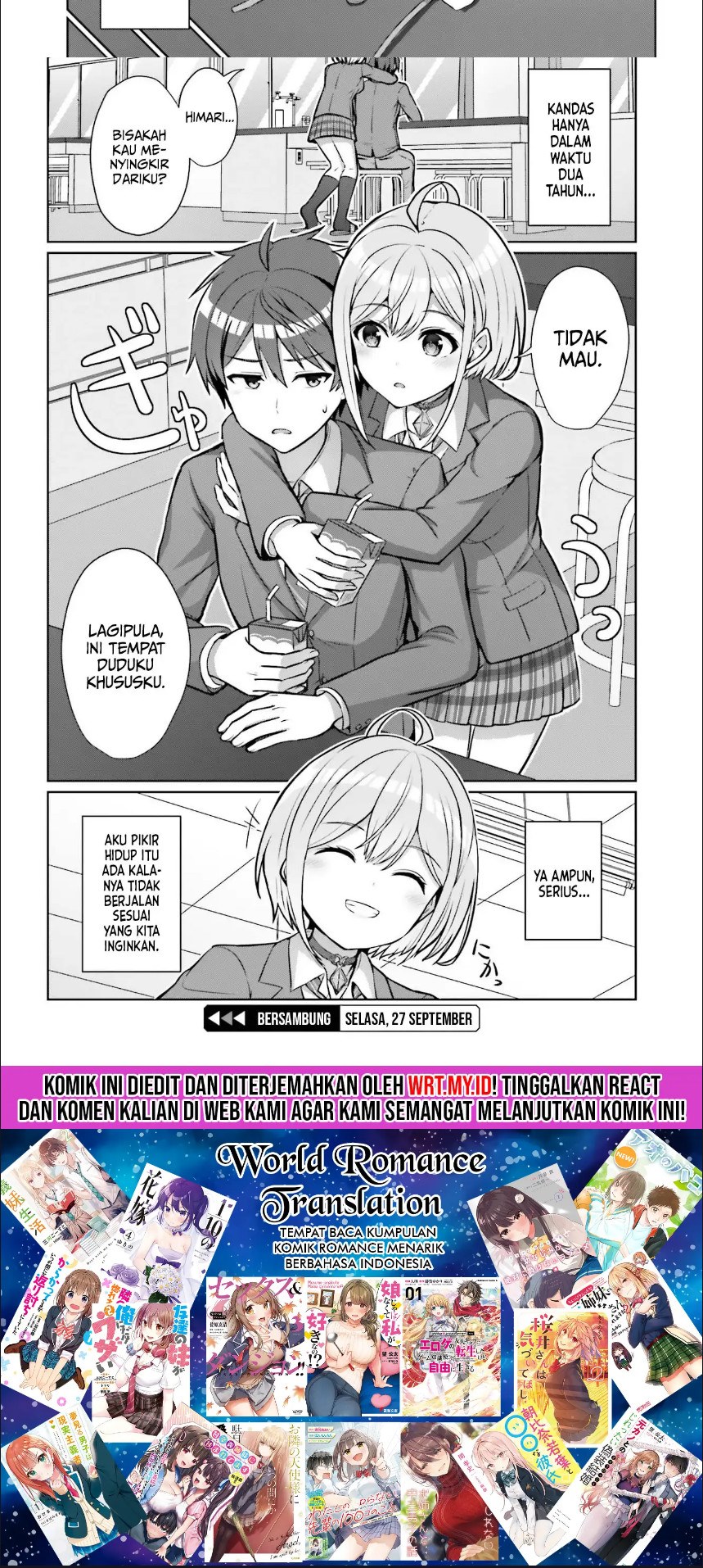 Baca Komik Danjou no Yuujou wa Seiritsu Suru? (Iya, Shinai!!) Chapter 01 halaman 13
