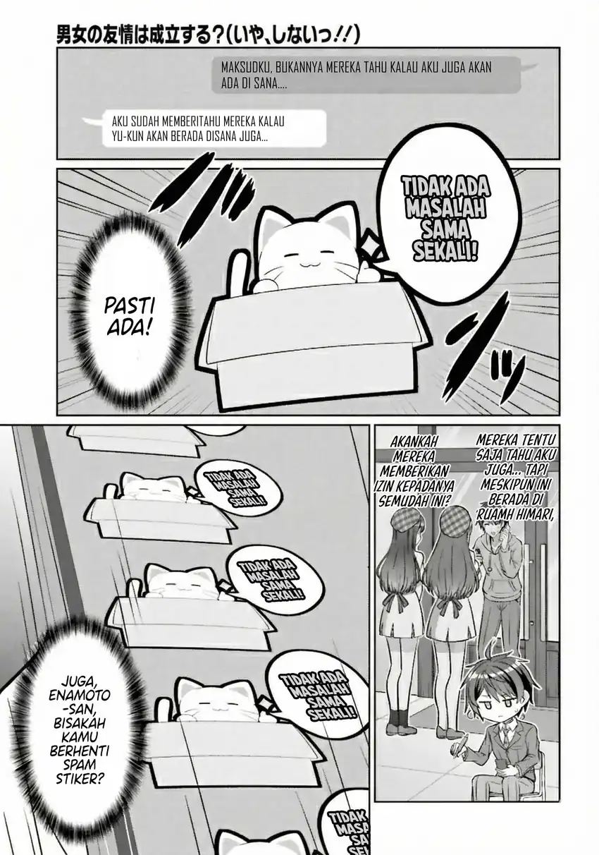 Baca Danjou no Yuujou wa Seiritsu Suru? (Iya, Shinai!!) - Chapter 37 halaman 4