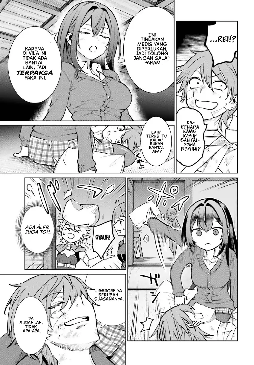 Baca Danshi Kinsei Game Sekai de Ore ga Yarubeki Yuiitsu no Koto – Yuri no Ma ni Hasamaru Otoko to Shite Tensei shite shimaimashita - Chapter 11 halaman 17