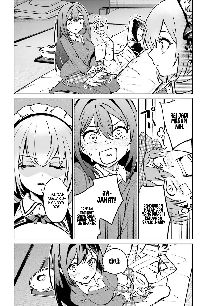 Baca Danshi Kinsei Game Sekai de Ore ga Yarubeki Yuiitsu no Koto – Yuri no Ma ni Hasamaru Otoko to Shite Tensei shite shimaimashita - Chapter 11 halaman 26