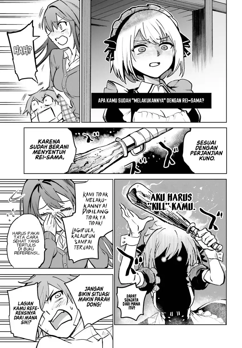 Baca Danshi Kinsei Game Sekai de Ore ga Yarubeki Yuiitsu no Koto – Yuri no Ma ni Hasamaru Otoko to Shite Tensei shite shimaimashita - Chapter 11 halaman 27