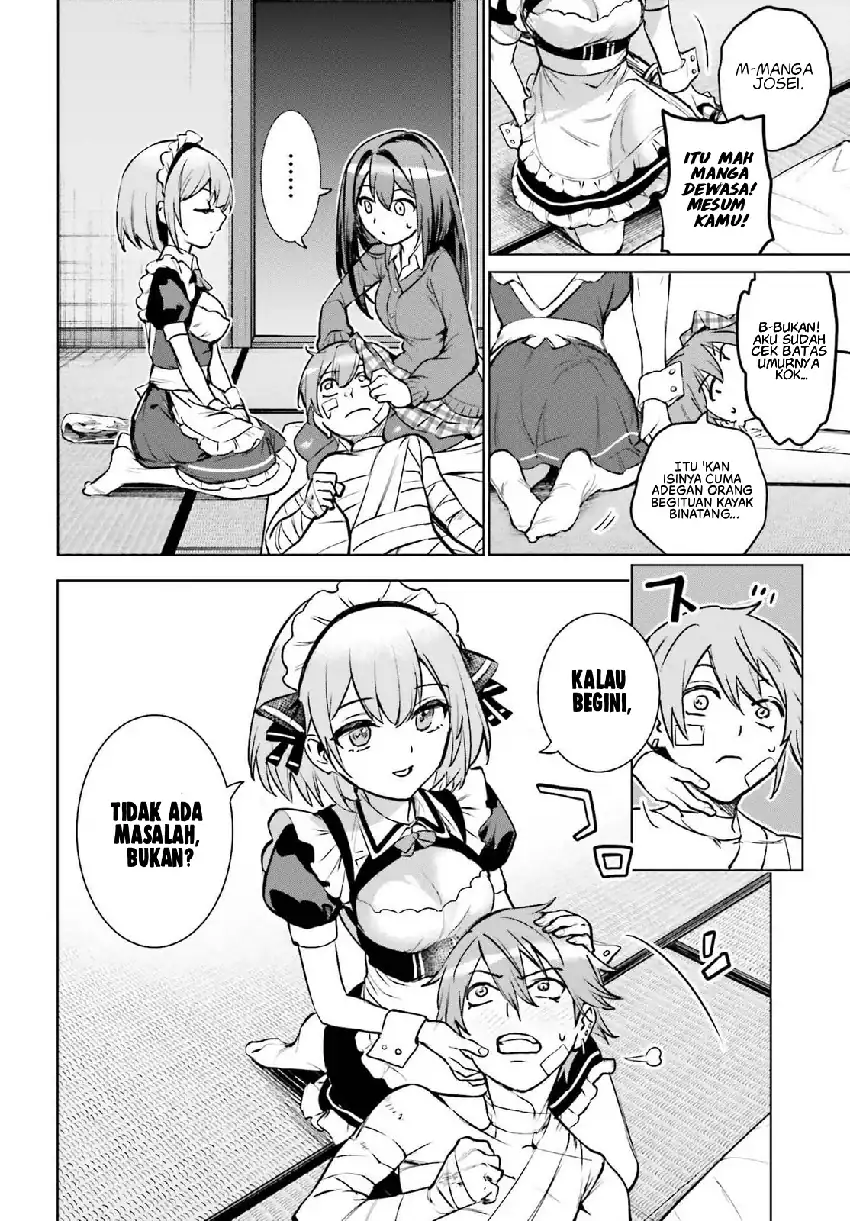 Baca Danshi Kinsei Game Sekai de Ore ga Yarubeki Yuiitsu no Koto – Yuri no Ma ni Hasamaru Otoko to Shite Tensei shite shimaimashita - Chapter 11 halaman 28