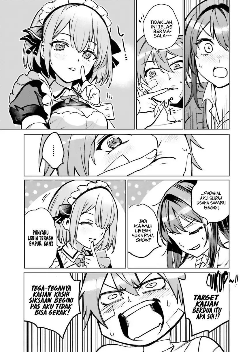 Baca Danshi Kinsei Game Sekai de Ore ga Yarubeki Yuiitsu no Koto – Yuri no Ma ni Hasamaru Otoko to Shite Tensei shite shimaimashita - Chapter 11 halaman 29