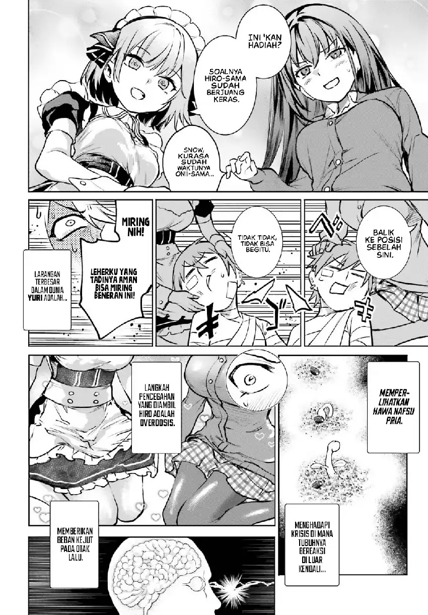 Baca Danshi Kinsei Game Sekai de Ore ga Yarubeki Yuiitsu no Koto – Yuri no Ma ni Hasamaru Otoko to Shite Tensei shite shimaimashita - Chapter 11 halaman 30