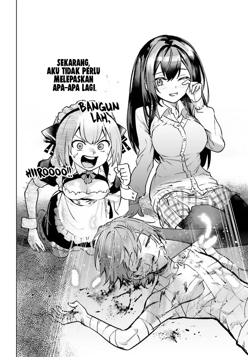 Baca Danshi Kinsei Game Sekai de Ore ga Yarubeki Yuiitsu no Koto – Yuri no Ma ni Hasamaru Otoko to Shite Tensei shite shimaimashita - Chapter 11 halaman 34