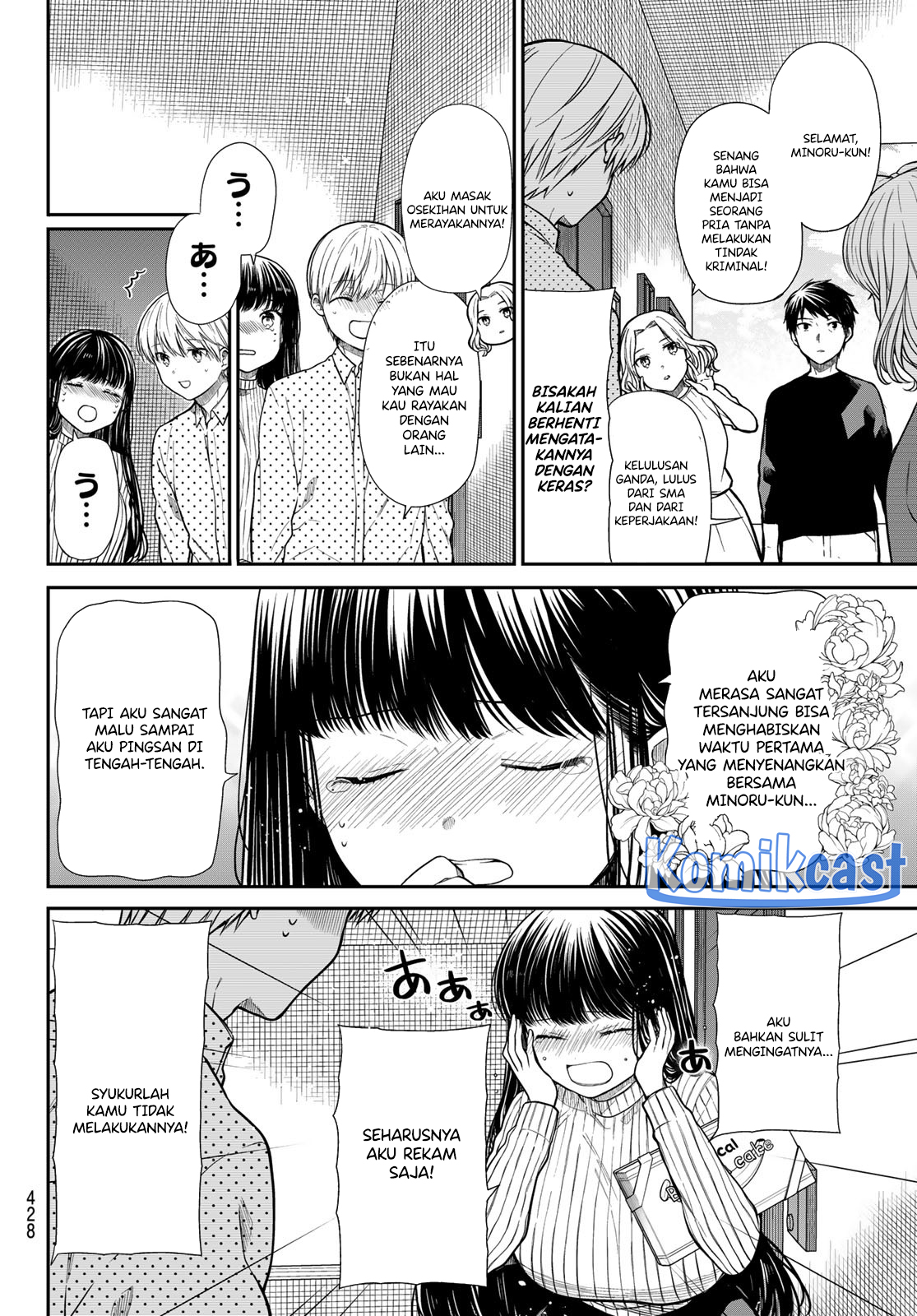 Baca Danshi Koukousei wo Yashinaitai Onee-san no Hanashi. - Chapter 360 halaman 3