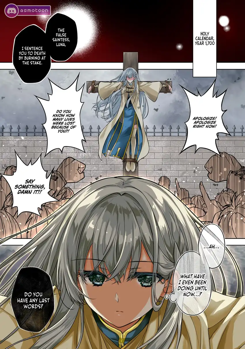 Baca Danzai Sareta Tensei Seijo wa, Akuyaku Reijou no Michi wo Iku! - Chapter 01 halaman 2